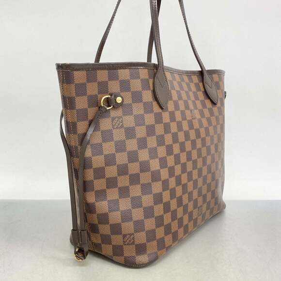 LOUIS VUITTON Brown Damier Neverfull MM Tote Bag - Picture 2 of 11
